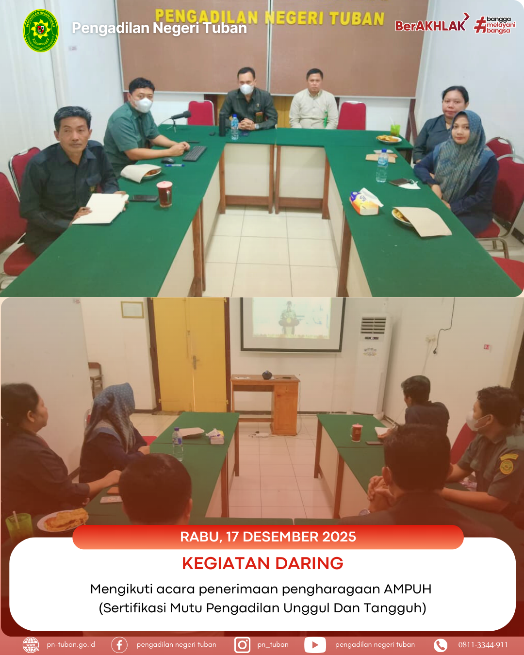 Penyerahan Penghargaan AMPUH