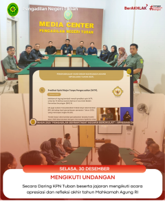 Refleksi Akhir Tahun Mahkamah Agung Republik Indonesia