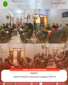 Rapat Percepatan Penyerapan Anggaran DIPA 03