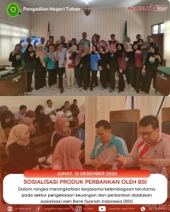Sosialisasi produk perbankan oleh Bank Syariah Indonesia (BSI)