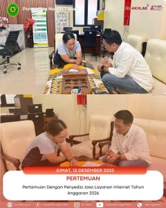 Koordinasi Dengan Provider Internet yang Terpilih