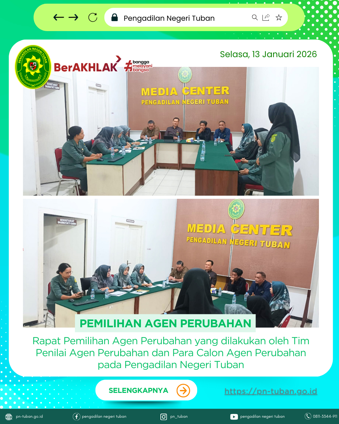Pemilihan Agen Perubahan