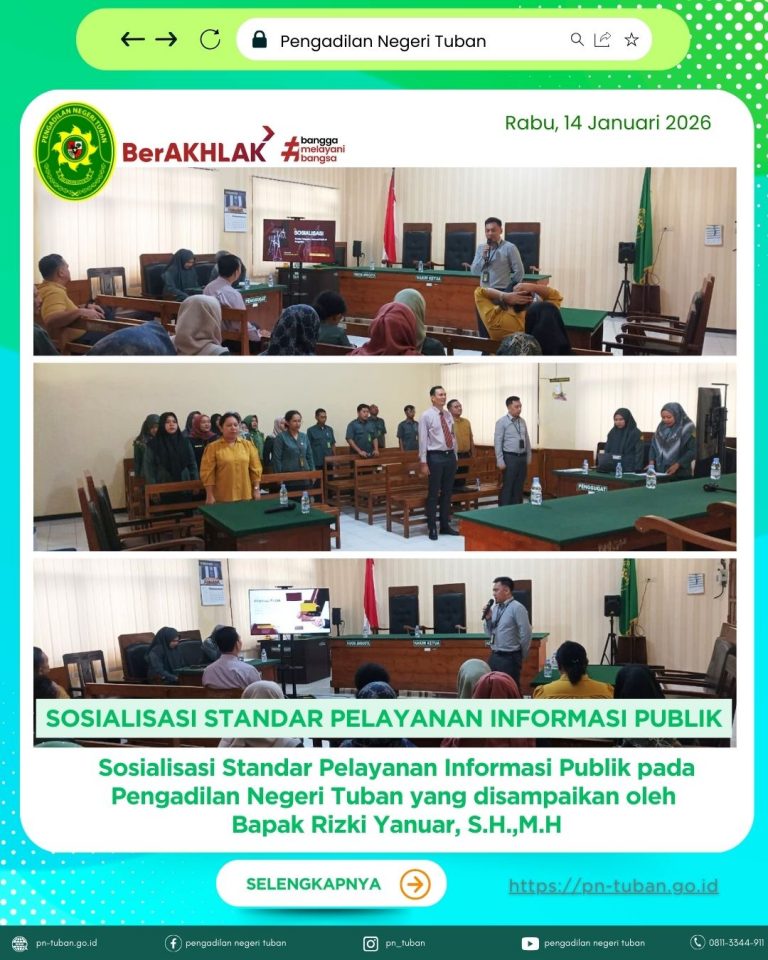 Sosialisasi Standar Pelayanan Informasi Publik