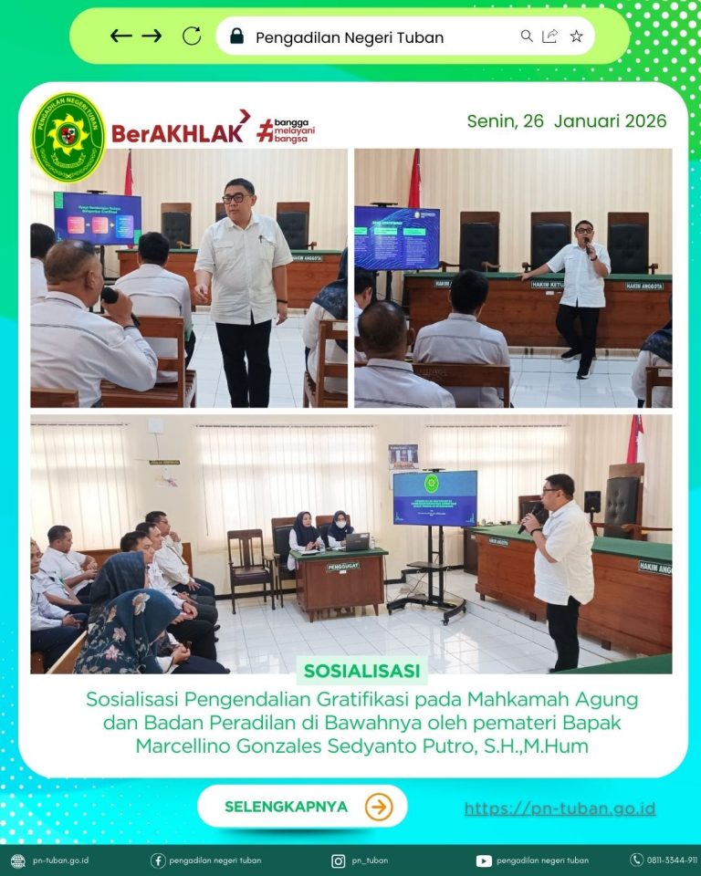 Sosialisasi pengendalian gratifikasi