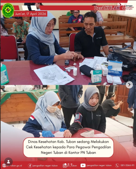 Kegiatan cek kesehatan
