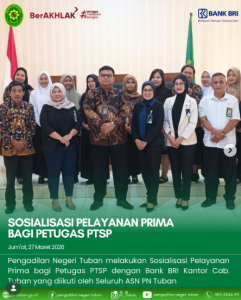 Sosialisasi Pelayanan Prima bagi Petugas PTSP