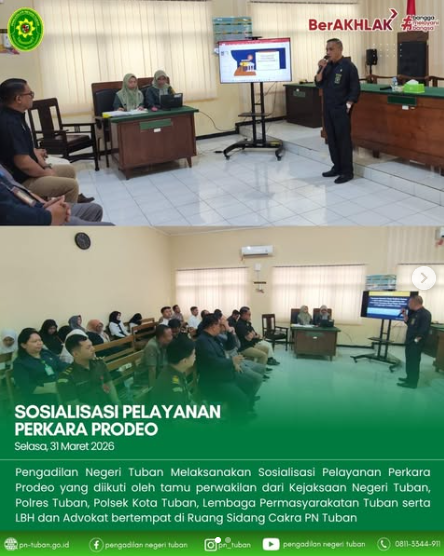 Sosialisasi Pelayanan Perkara Prodeo