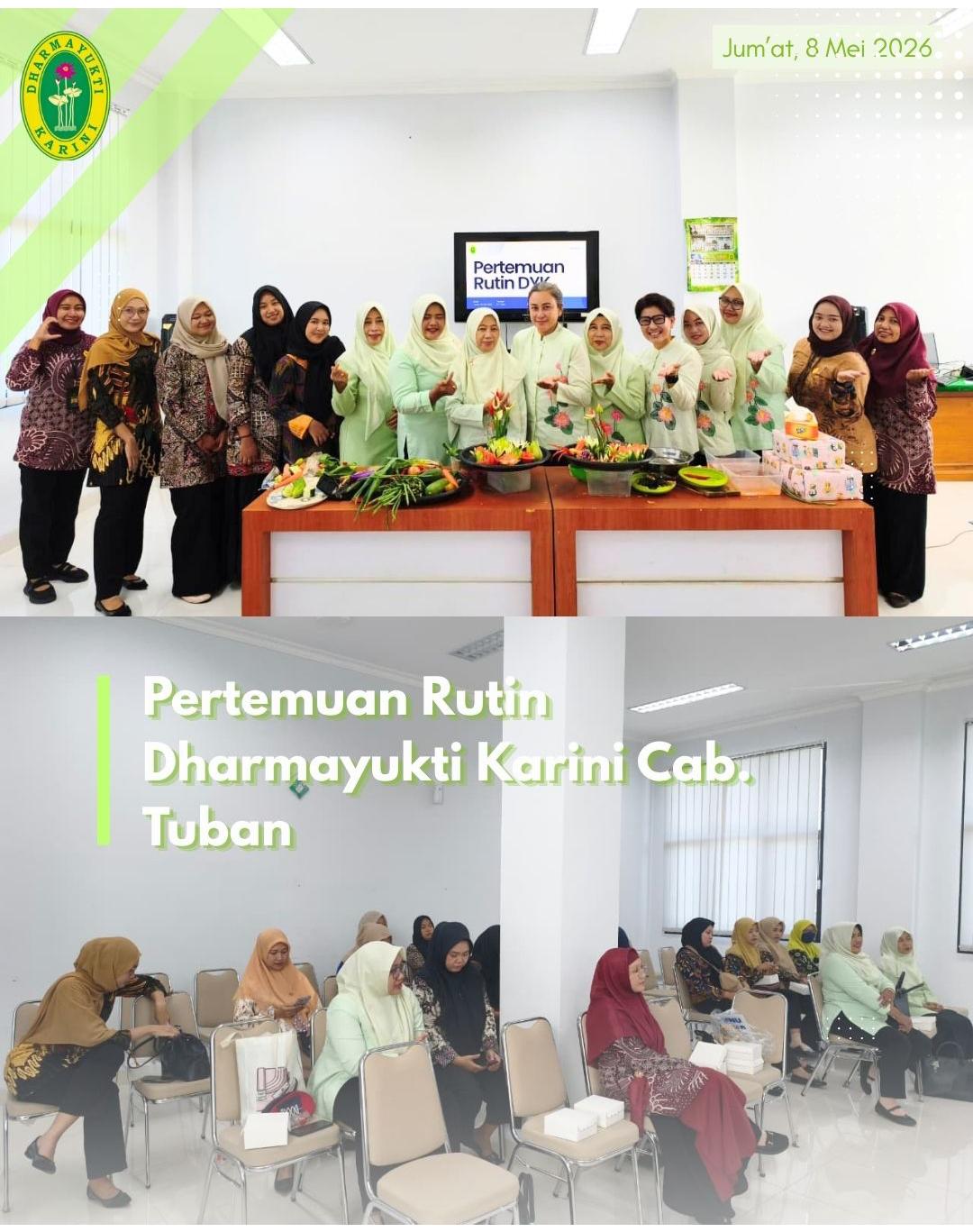Pertemuan Rutin Dharmayukti Karini Cabang Tuban