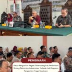 Ketua Pengadilan Negeri Tuban Mengikuti Pembinaan Bidang Teknis dan Administrasi Yudisial Oleh Pimpinan Pengadilan Tinggi Surbaya