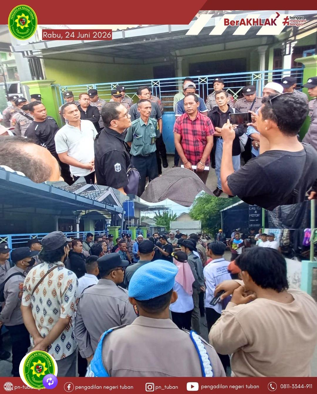 Eksekusi Pengosongan Perkara Nomor 4/Pdt.Eks.HT/2026/PN Tbn