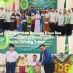 Penyerahan Bantuan Bea Siswa ( BDBS ) Dharmayukti Karini Cabang Tuban
