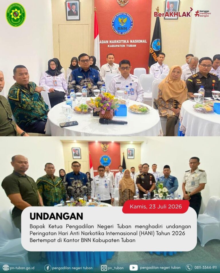 Memperingati Hari Anti Narkotika Internasional