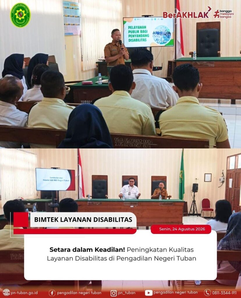 Bimtek Layanan Disabilitas